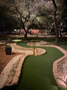mini golf course